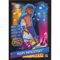 Karte 67 - Kofi Kingston - Smackdown  - Slam Attax Reloaded