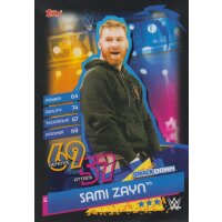 Karte 81 - Sami Zayn - Smackdown  - Slam Attax Reloaded