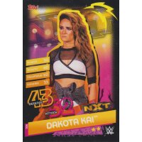 Karte 104 - Dakota Kai - NXT - Slam Attax Reloaded