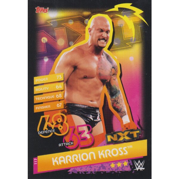 Karte 117 - Karrion Kross - NXT - Slam Attax Reloaded