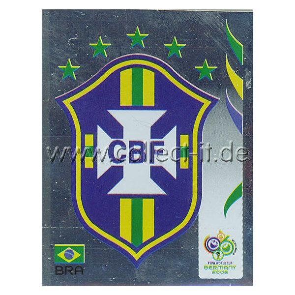 WM 2006 - 379 - Brasilien - Glitter - Wappen