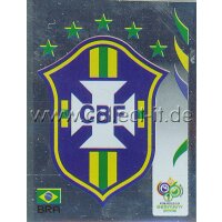 WM 2006 - 379 - Brasilien - Glitter - Wappen