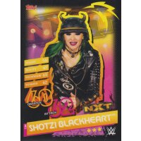 Karte 134 - Shotzi Blackheart - NXT - Slam Attax Reloaded