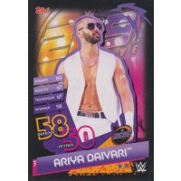 Karte 163 - Ariya Daivari - 205 Live - Slam Attax Reloaded