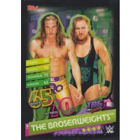 Karte 180 - The Broserweights  - Tag Team - Slam Attax...