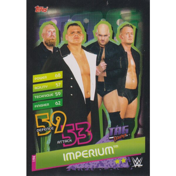 Karte 194 - Imperium - Tag Team - Slam Attax Reloaded