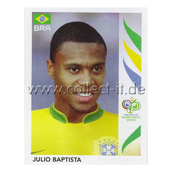 WM 2006 - 388 -  Julio Baptista [Brasilien] - Spielereinzelporträt