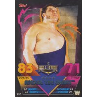 Karte 257 - Andre The Giant - Hall of Fame - Slam Attax...
