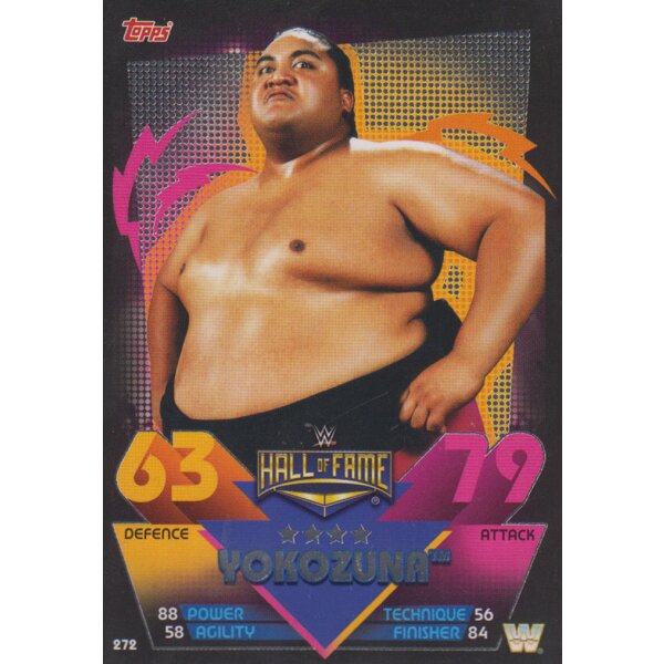 Karte 272 - Yokozuna - Hall of Fame - Slam Attax Reloaded