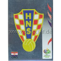 WM 2006 - 398 - Kroatien - Glitter - Wappen