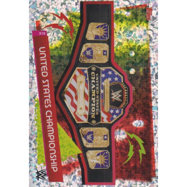 Karte 310 - United States Championship - Championship - Slam Attax Reloaded