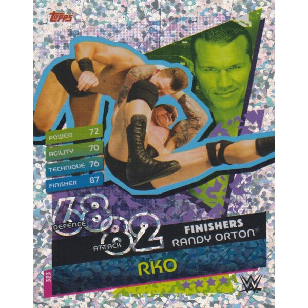 Karte 323 - Rko - Finisher - Slam Attax Reloaded