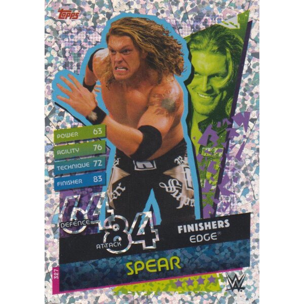 Karte 327 - Spear - Finisher - Slam Attax Reloaded