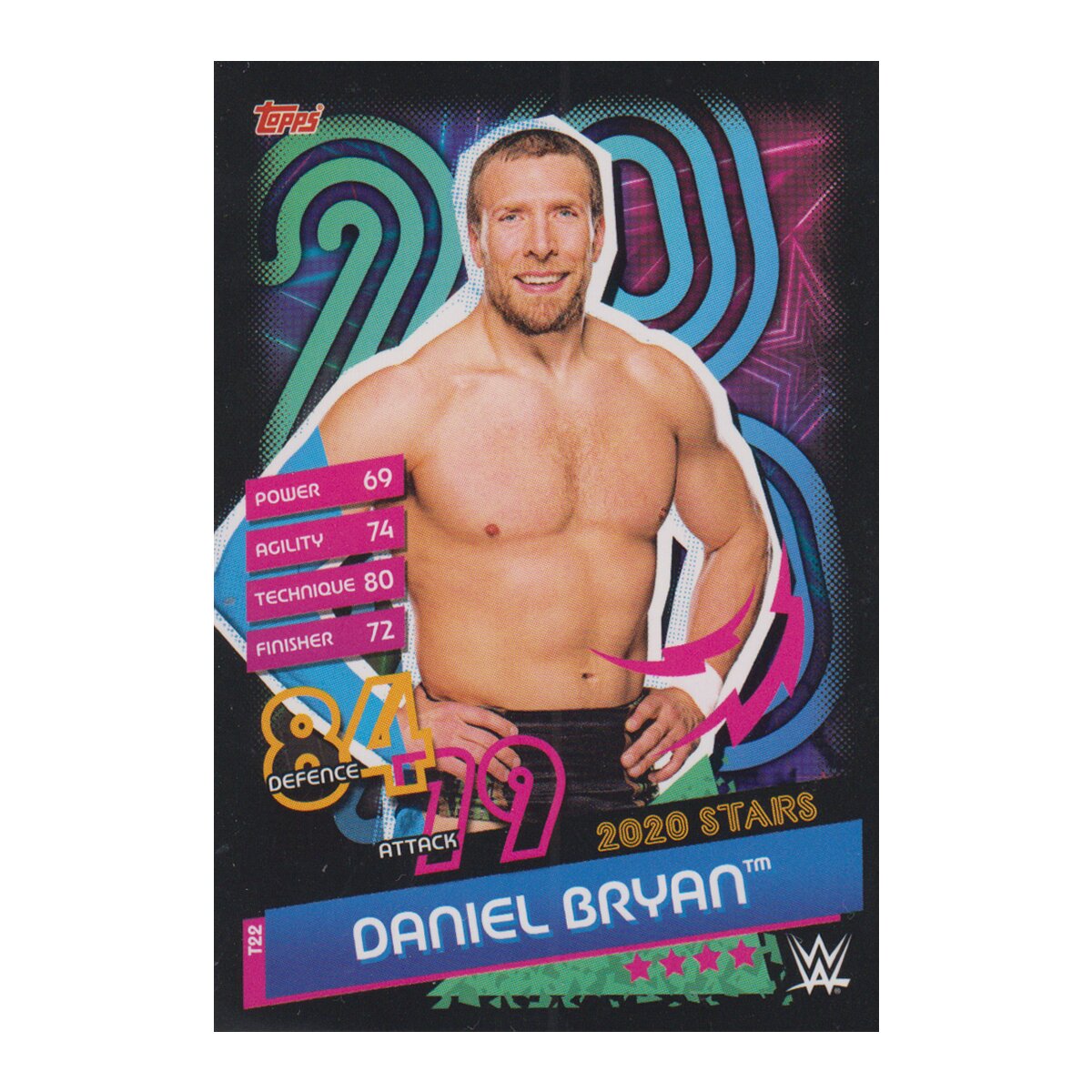 Karte T 22 Daniel Bryan 2020 Star Reloaded 0 99