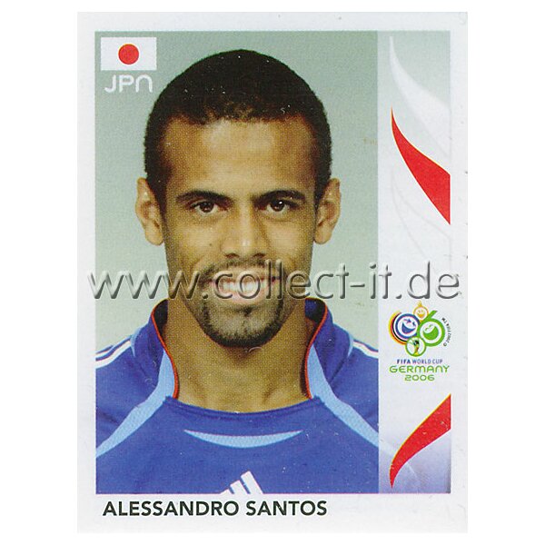 WM 2006 - 441 - Alessandro Santos [Japan] - Spielereinzelporträt