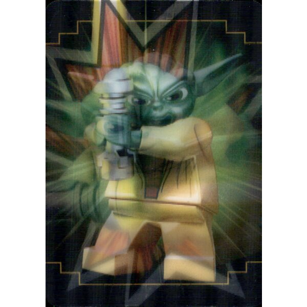 Sticker 3D-Yoda - LEGO Star Wars 2020