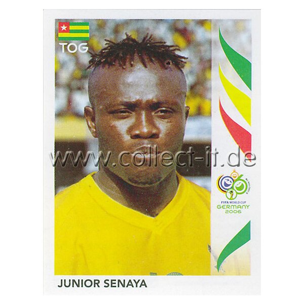 WM 2006 - 519 - Junior Senaya [Togo] - Spielereinzelporträt