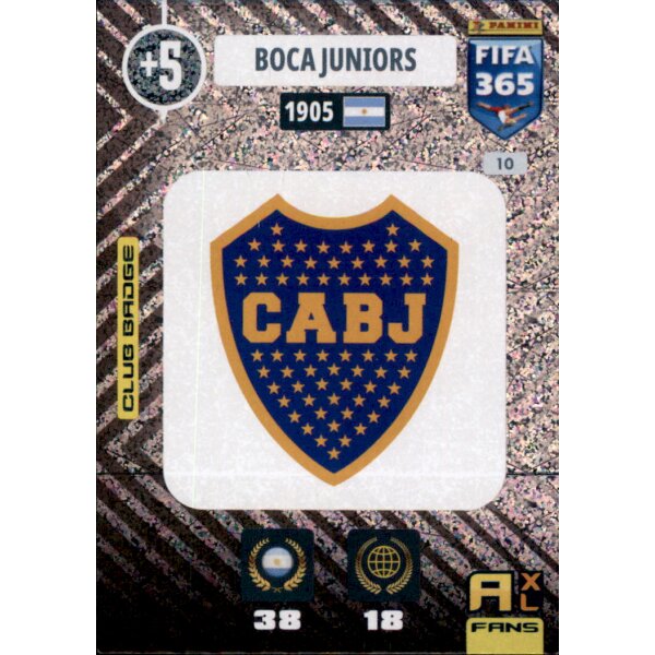 10 - Boca Juniors - Club Badge - 2021