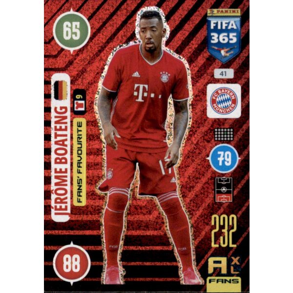 41 - Jerome Boateng - Fans Favourite - 2021