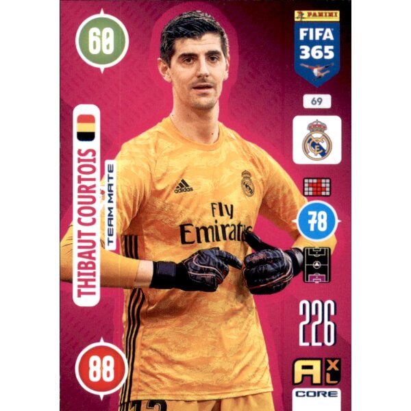 69 - Thibaut Courtois - Team Mate - 2021