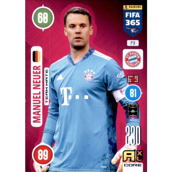 72 - Manuel Neuer - Team Mate - 2021