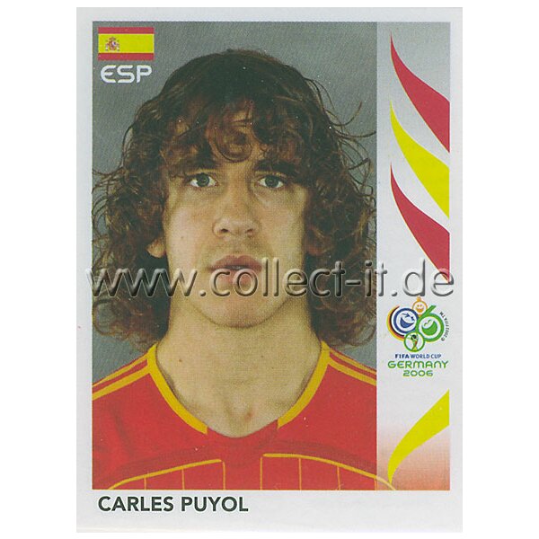 WM 2006 - 536 - Carles Puyol [Spanien] - Spielereinzelporträt