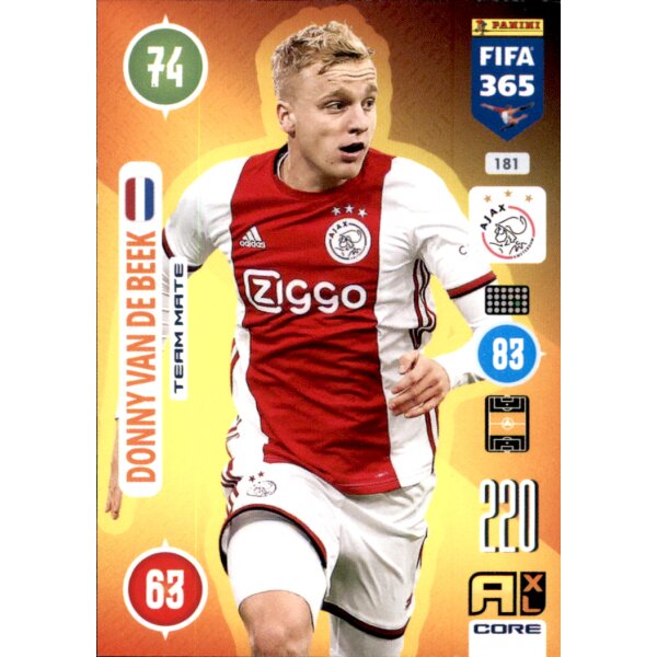 181 - Donny van de Beek - Team Mate - 2021