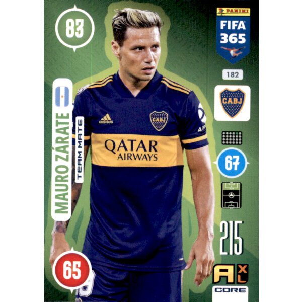 182 - Mauro Zarate - Team Mate - 2021