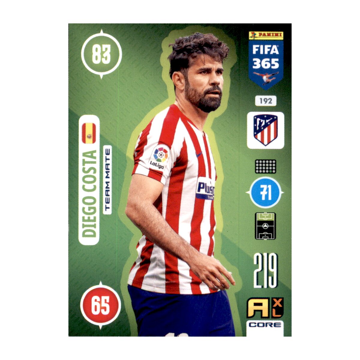 192 Diego Costa Team Mate 2021 0 39