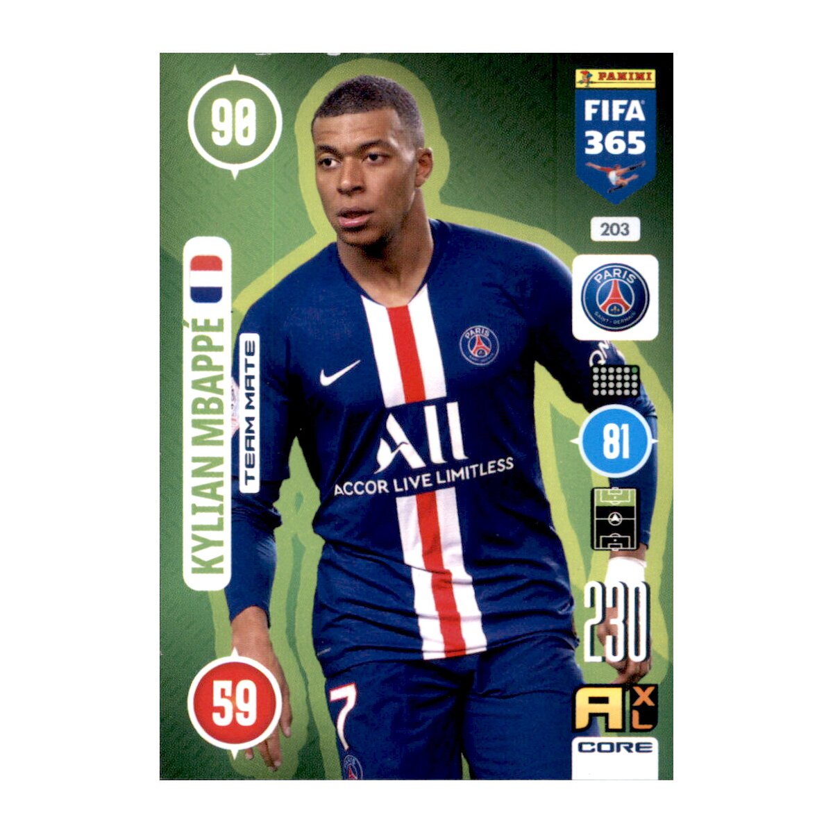 203 Kylian Mbappe Team Mate 2021 2 79