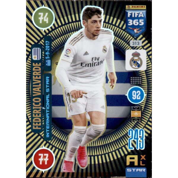 313 - Fedrrico Valverde - International Star - 2021