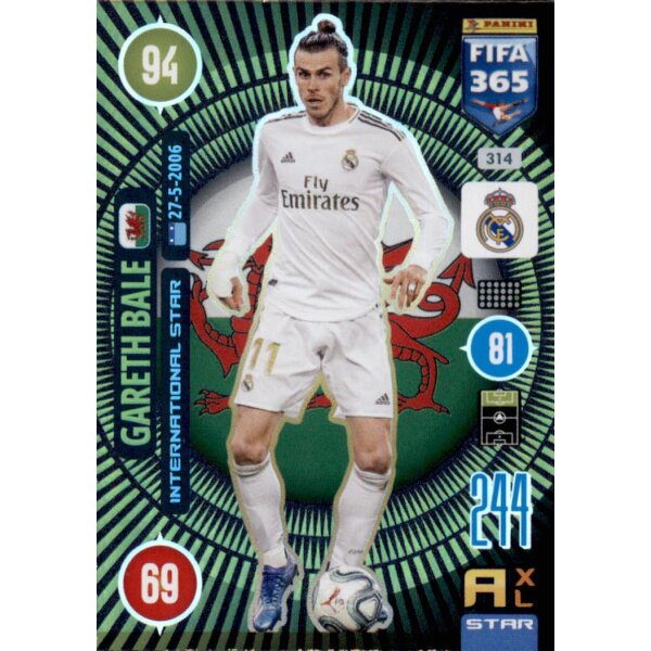 314 - Gareth Bale - International Star - 2021