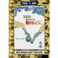 389 - 2014 Brazil - FIFA World Cup History - 2021