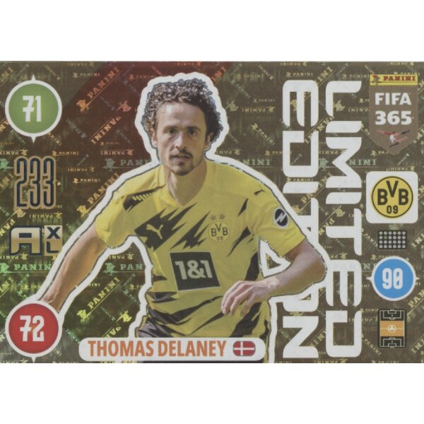 LE06 - Thomas Delaney - Limitierte Karte - 2021