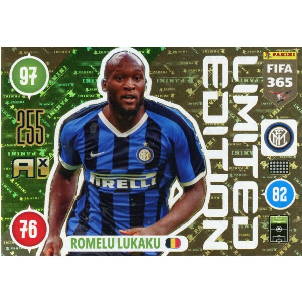 LE20 - Romelu Lukaku - Limitierte Karte - 2021