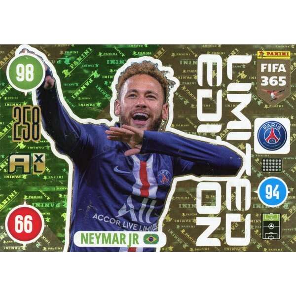 LE27 - Neymar Jr - Limitierte Karte - 2021