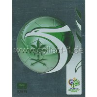 WM 2006 - 587 - Saudi-Arabien - Glitter - Wappen