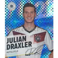 REW-WM14-022-GL - Julian Draxler GLITZERKARTE