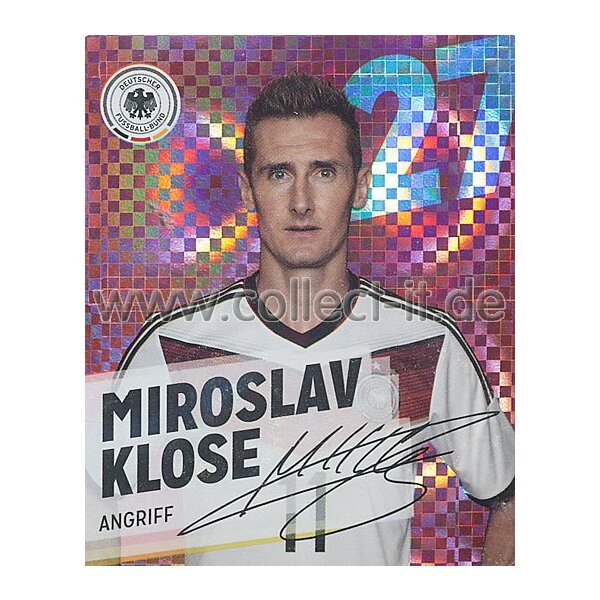 REW-WM14-027-GL - Miroslav Klose GLITZERKARTE