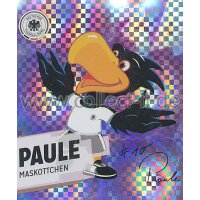 REW-WM14-034-GL - Paule (Maskottchen) GLITZERKARTE