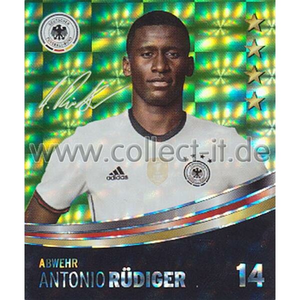 REWE-EM16-14 Antonio Rüdiger GLITZER