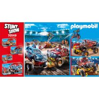 Playmobil Stuntshow 70549 - Stuntshow Monster Truck Horned