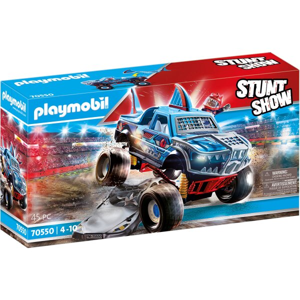 Playmobil Stuntshow 70550 - Stuntshow Monster Truck Shark