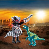 Playmobil Duo Packs 70693 - DuoPack Jagd auf Velociraptor