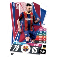 BAR7 - Jordi Alba - Basis Karte - 2020/2021