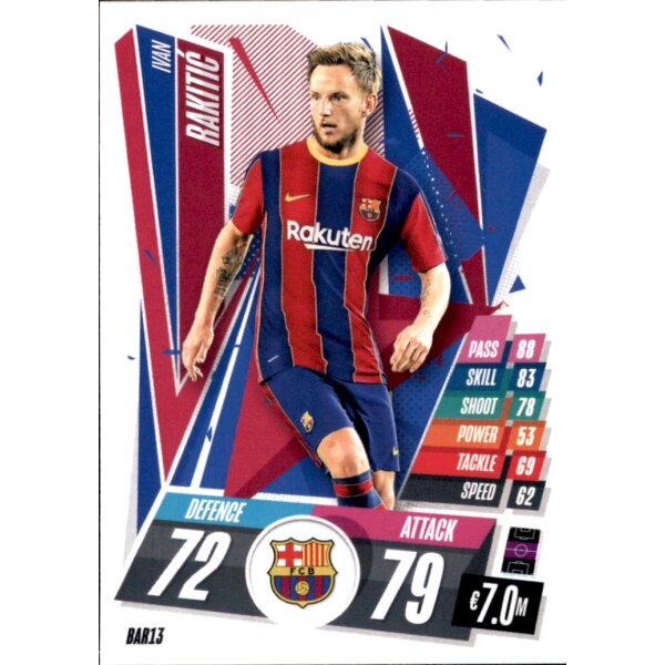 BAR13 - Ivan Rakitic - Basis Karte - 2020/2021