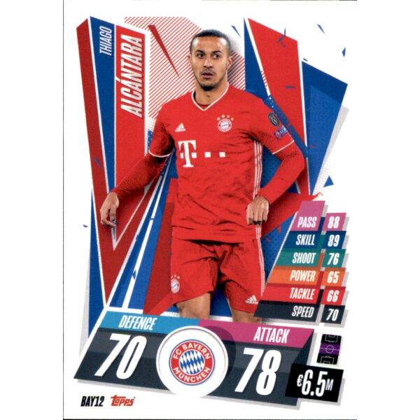 BAY12 - Thiago Alcantara - Basis Karte - 2020/2021