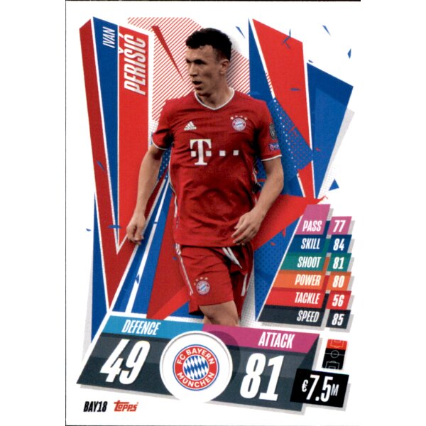 BAY18 - Ivan Perisic - Basis Karte - 2020/2021