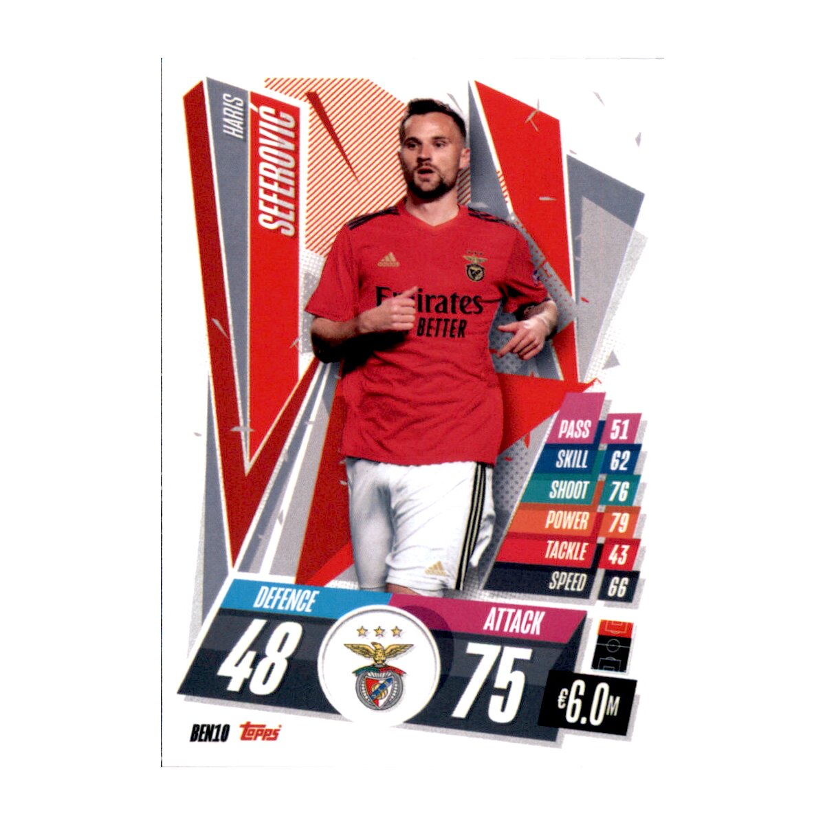 Ben10 Haris Seferovic Basis Karte 2020 2021 0 39