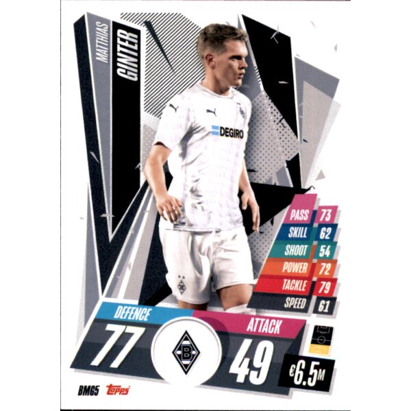 BMG5 - Matthias Ginter - Basis Karte - 2020/2021